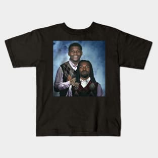 Anthony Edwards Minnesota And  Naz Reid Step Brothers Kids T-Shirt